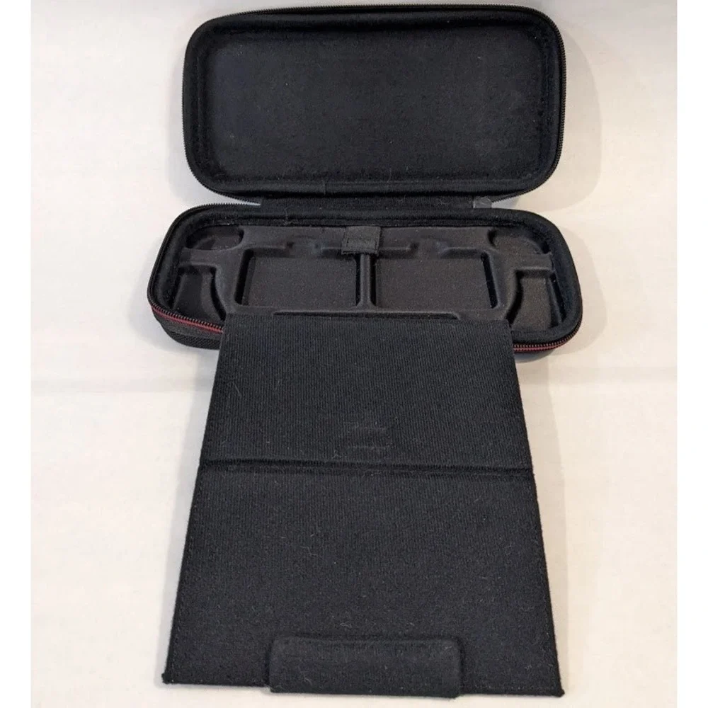 Official Nintendo Switch Travel Case Black Ballistic Nylon Hard Pad Carrying OEM
